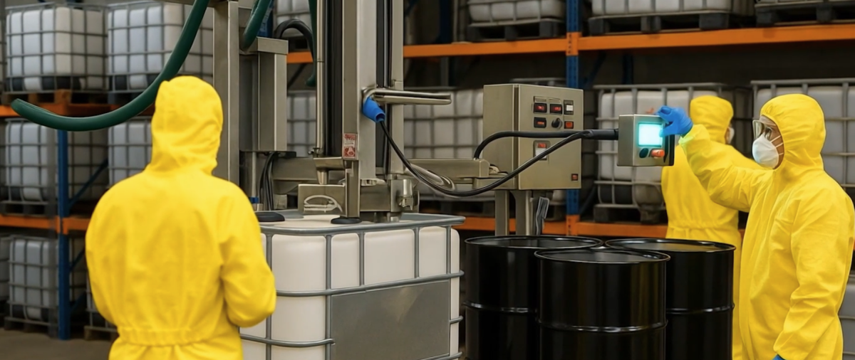 化學品桶裝與IBCs分裝服務